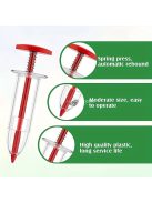 Mini kézi magvető fecskendő