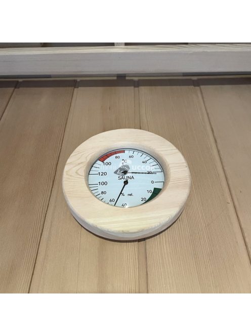 Szauna hőmérő és páratartalom mérő