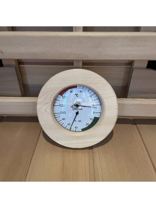 Szauna hőmérő és páratartalom mérő