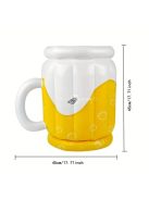 Felfújható italhűtő söröskorsó