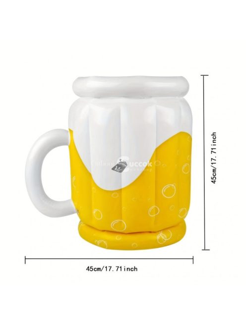 Felfújható italhűtő söröskorsó