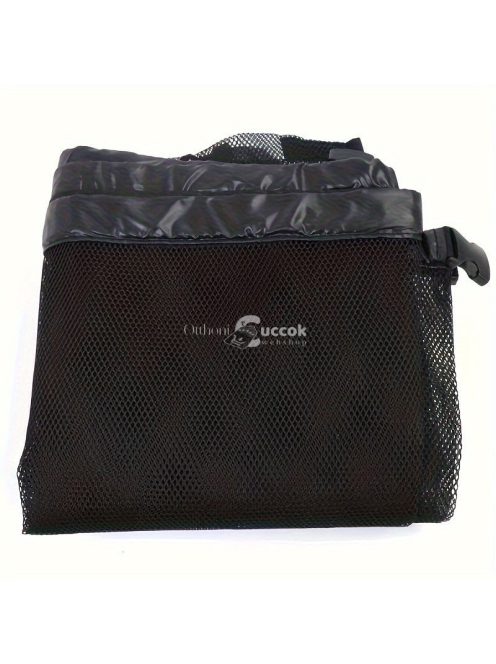 Felakasztható tárolóháló úszógumikhoz, kerti játékokhoz