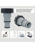 2db Tömlőadapter menetes szivattyúkhoz