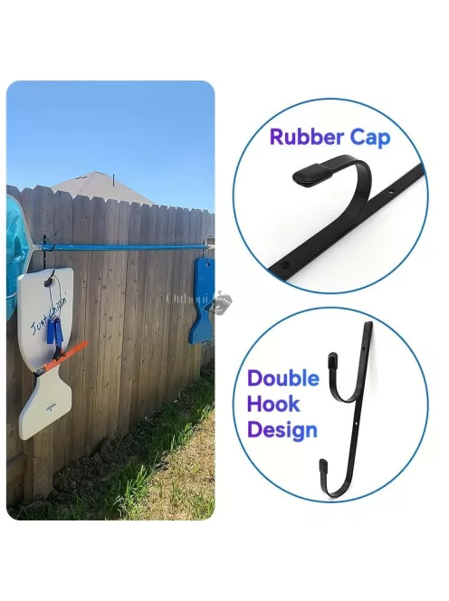 2db Kerti szerszámtartó horog