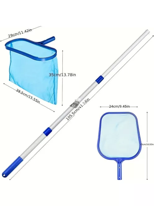 Medencetisztító szkimmer háló készlet