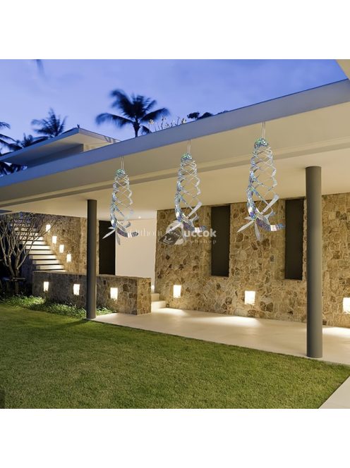 2db Madárriasztó fényvisszaverő spirál