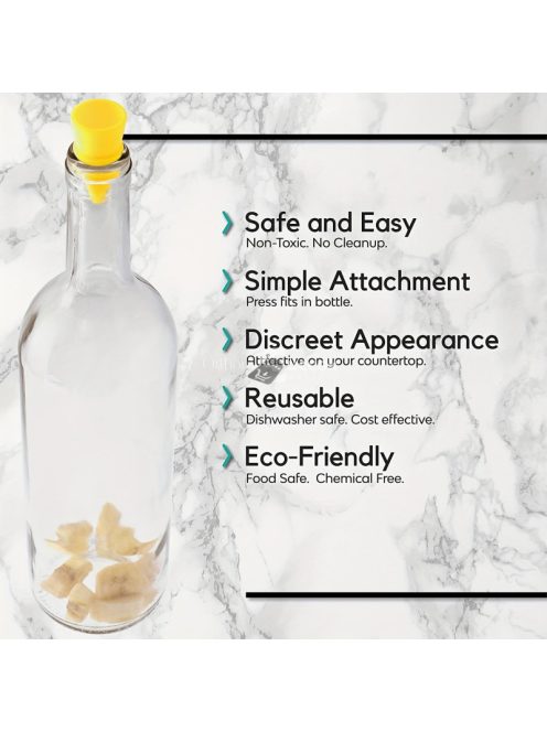 2db Muslica csapda, gyümölcslégy fogó palackdugó