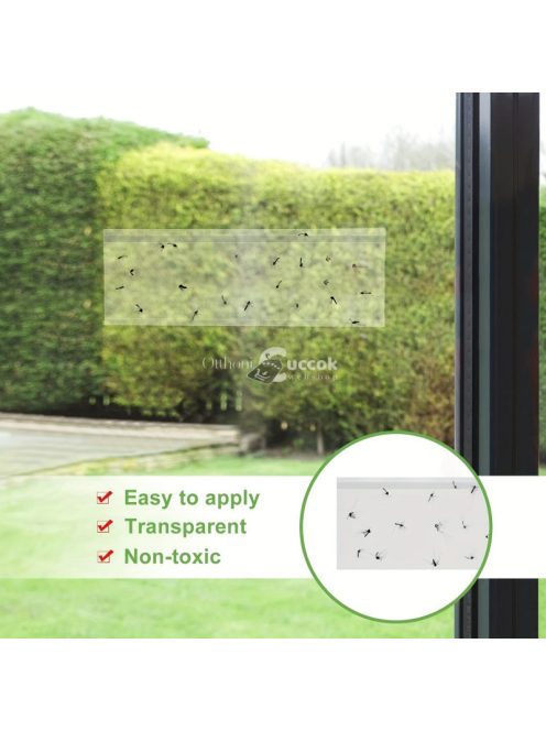 5db Ablakra tapasztható légycsapda