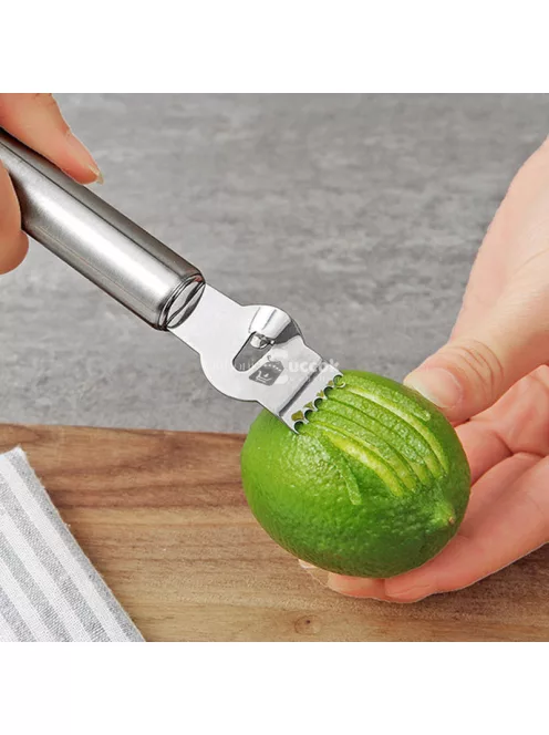 Rozsdamentes acél citromhéj reszelő