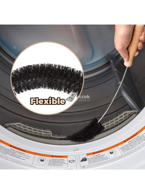 Szárítógép- és szellőző tisztító kefe