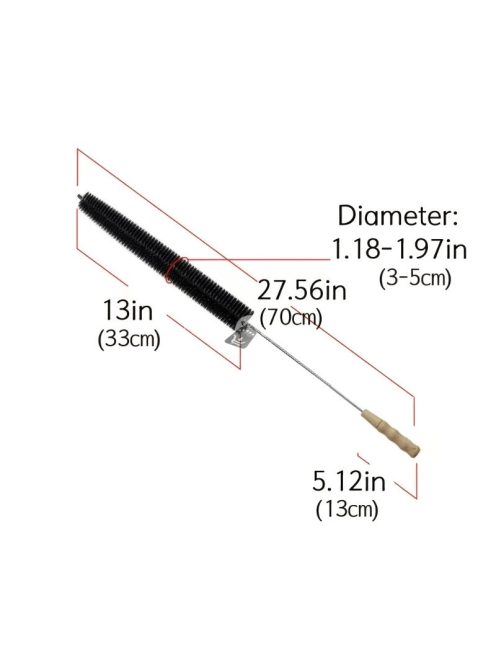 Szárítógép- és szellőző tisztító kefe