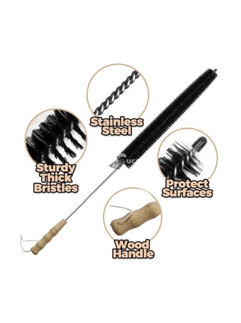 Szárítógép- és szellőző tisztító kefe