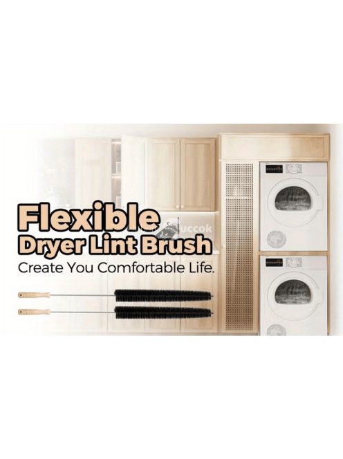 Szárítógép- és szellőző tisztító kefe