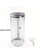 Henger alakú grillező kosár, 20cm