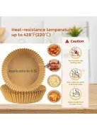 50db Air Fryer sütőpapír, 16cm