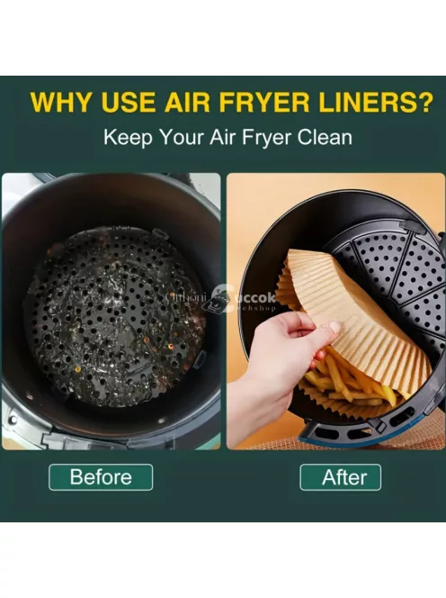 50db Air Fryer sütőpapír, 16cm