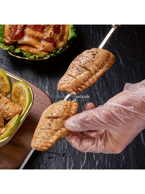 5db Grill nyárs fa nyéllel