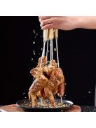 5db Grill nyárs fa nyéllel