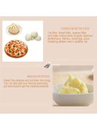 Szilikon tésztagyúró zsák