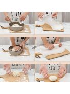 Szilikon tésztagyúró zsák