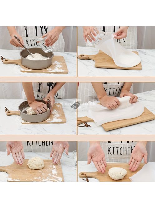 Szilikon tésztagyúró zsák