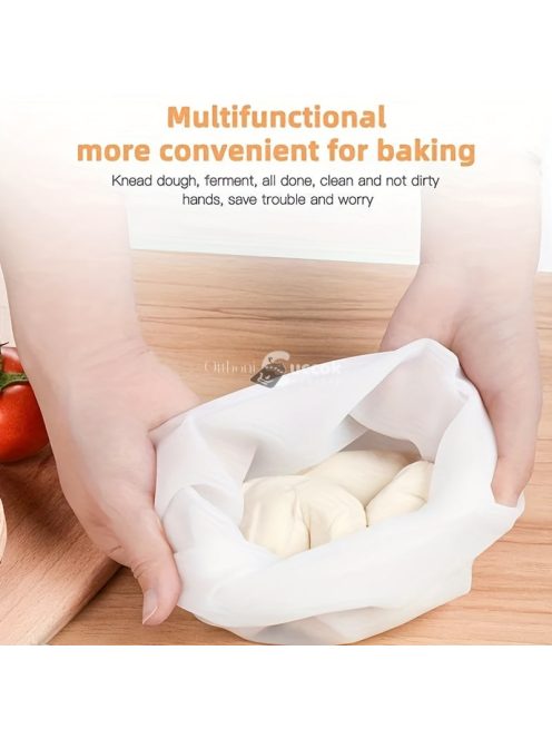 Szilikon tésztagyúró zsák