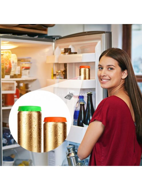 Szilikon fedő aludobozos italokhoz