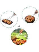 Rozsdamentes acél konyhai csipesz, grillcsipesz