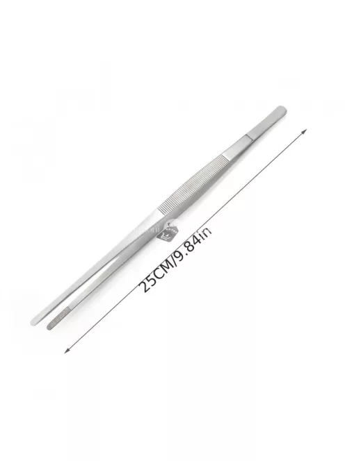 Rozsdamentes acél konyhai csipesz, grillcsipesz