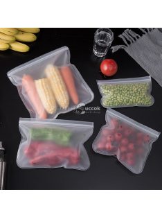 1db Újrafelhasználható Élelmiszer Tároló Zacskó