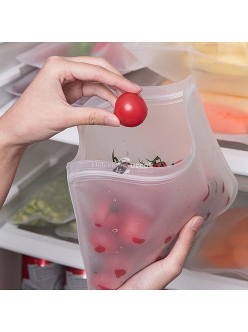 1db Újrafelhasználható Élelmiszer Tároló Zacskó