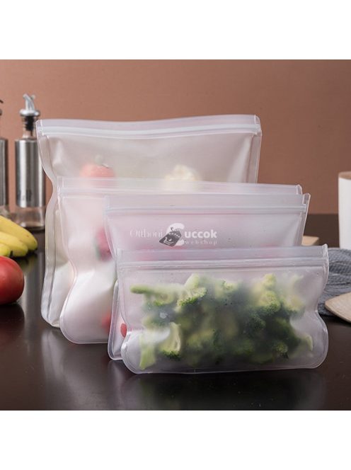 1db Újrafelhasználható Élelmiszer Tároló Zacskó