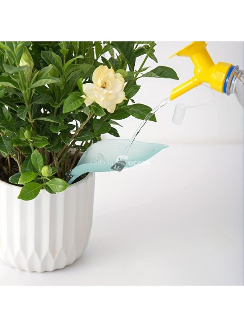 3db Kreatív Levél Alakú Víztölcsér Kaspós Növényekhez