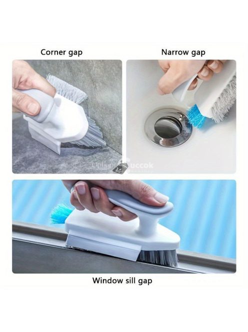 Háromoldalas Padlókefe Fürdőszoba- És WC-tisztításhoz