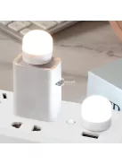 10db Mini USB éjszakai Lámpa, Meleg Fehér