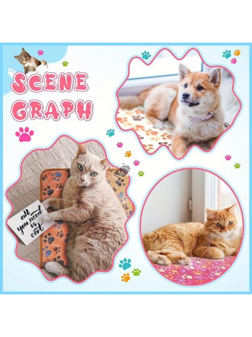 Plüss Kutyatakaró Mancsnyomattal