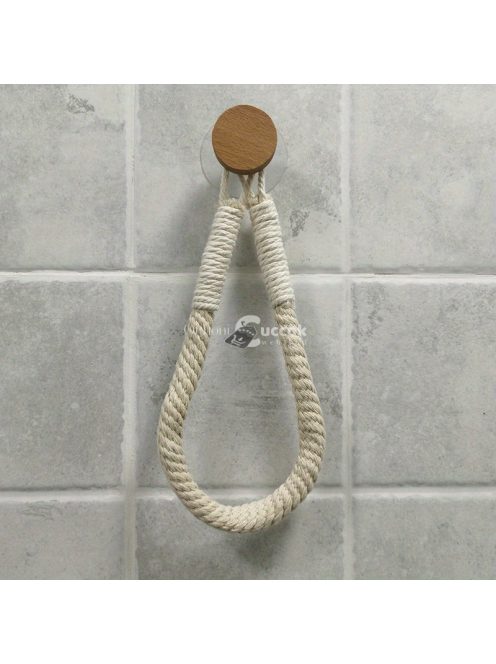 Kenderkötél WC Papír Tartó