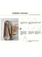 Kenderkötél WC Papír Tartó