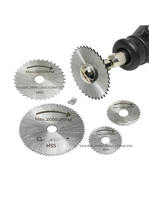 Mini Körfűrészlap Készlet 6db-os