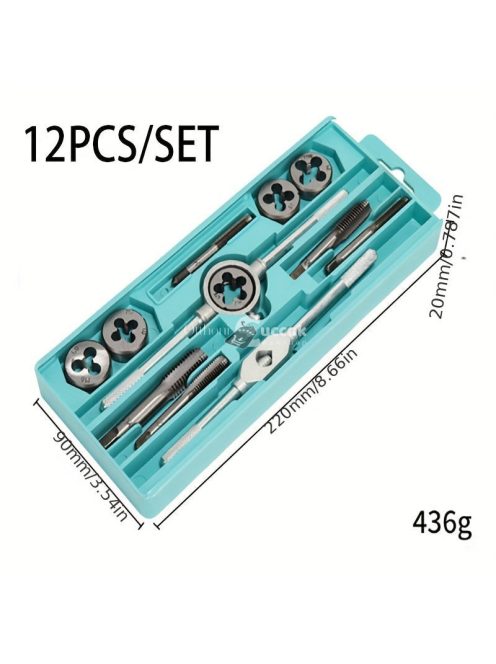 12db-os Menetfúró Készlet