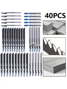   40db Univerzális Szúrófűrészlap, Dekopírfűrészlap Készlet