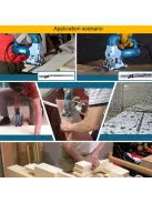 40db Univerzális Szúrófűrészlap, Dekopírfűrészlap Készlet