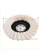 Lamellás Gyapjú Filc Polírozó Korong Sarokcsiszolóhoz