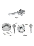 Esztergatokmány 48mm Három vagy Négypofás