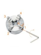 Esztergatokmány 48mm Három vagy Négypofás