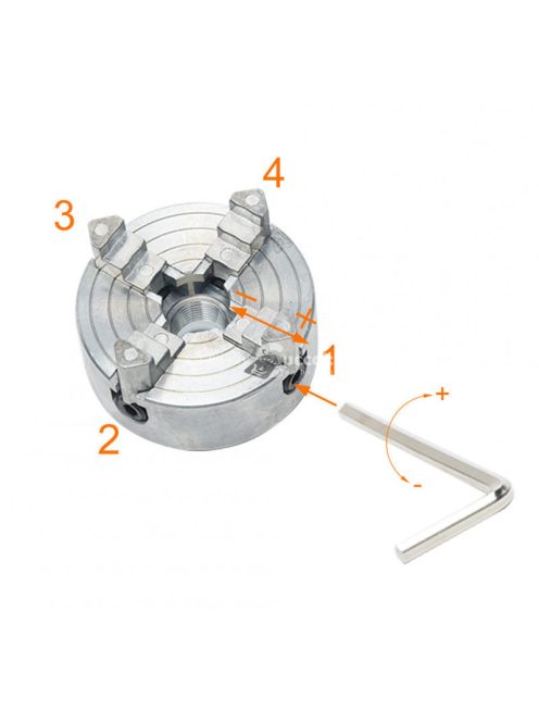 Esztergatokmány 48mm Három vagy Négypofás