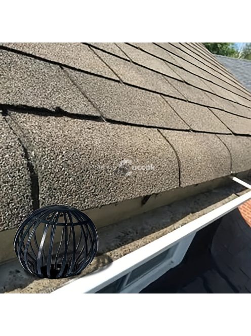 2db Műanyag Lombfogó Kosár Ereszcsatornához