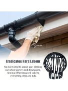 2db Műanyag Lombfogó Kosár Ereszcsatornához