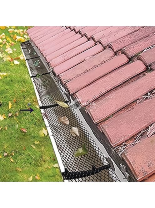 6méter Ereszcsatorna Védőháló