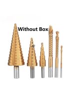 6 db Lépcsősfúró Készlet